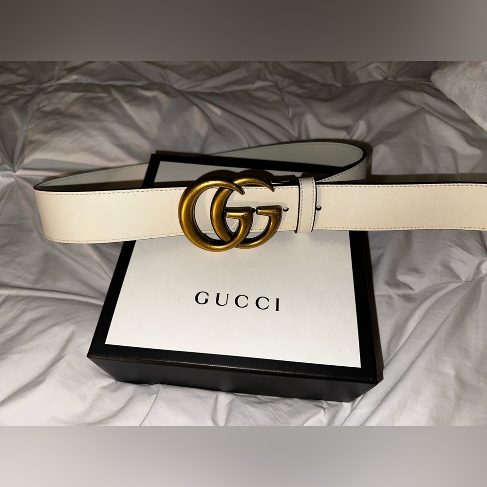 Gucci GG marmont wide belt